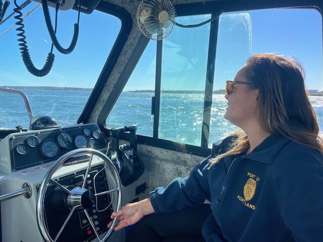 Hattie Train: Senior Deputy Harbor Master in Portland, Maine